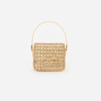 Gold Crystal Micro Bag