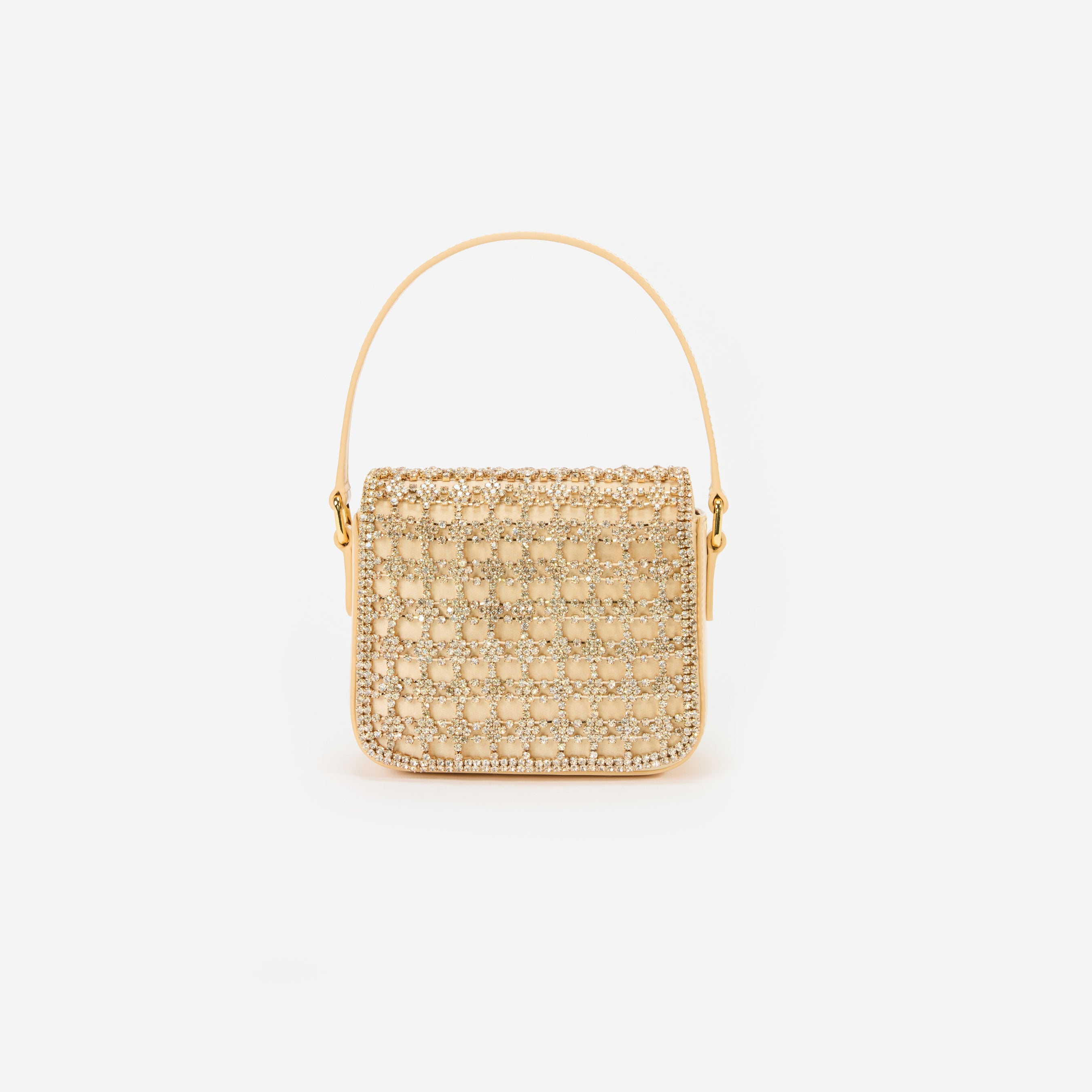 Gold Crystal Micro Bag