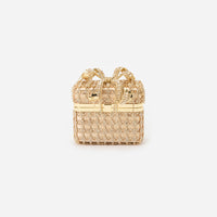 Gold Crystal Vanity Case