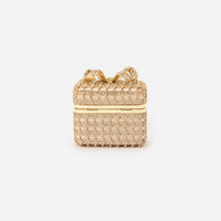 Gold Crystal Vanity Case