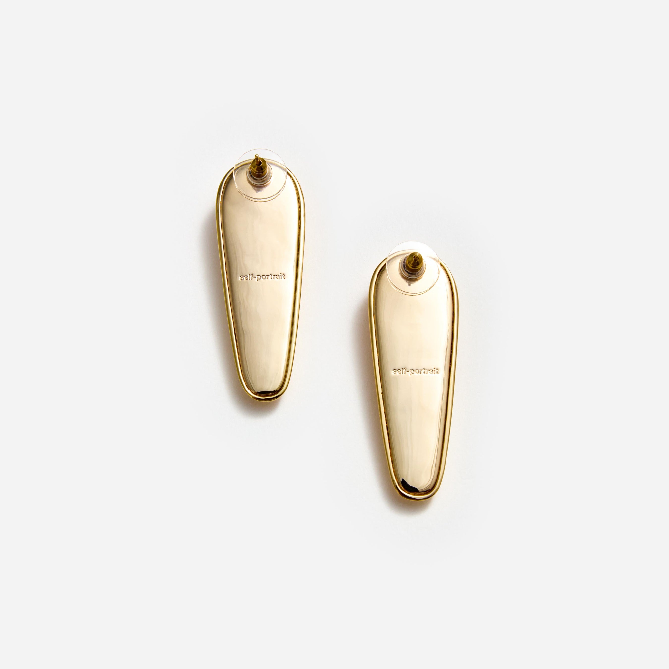 Gold Bar Earrings