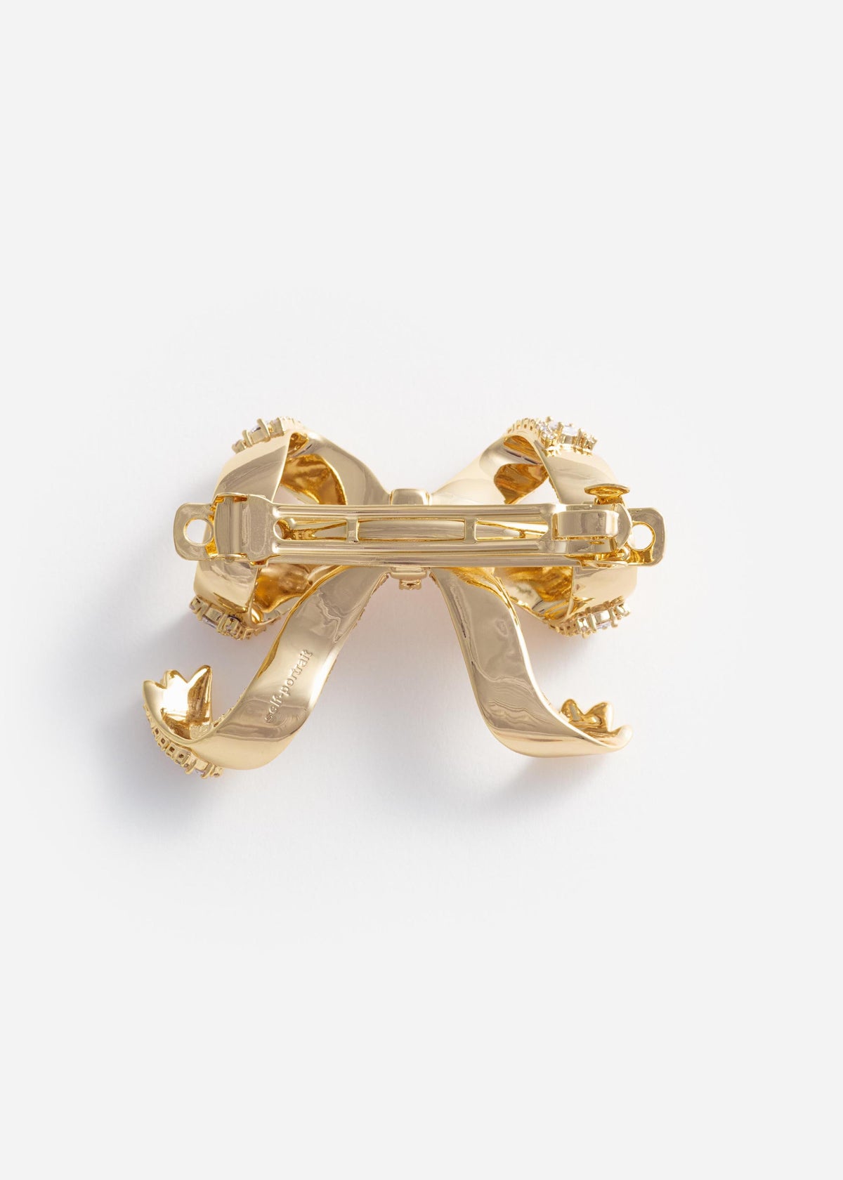 Self-Portrait Hair Clip-Trend Alert Crystal Bow Hairclip – self-portrait-US main image 3