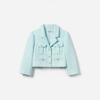 Blue Boucle Jacket