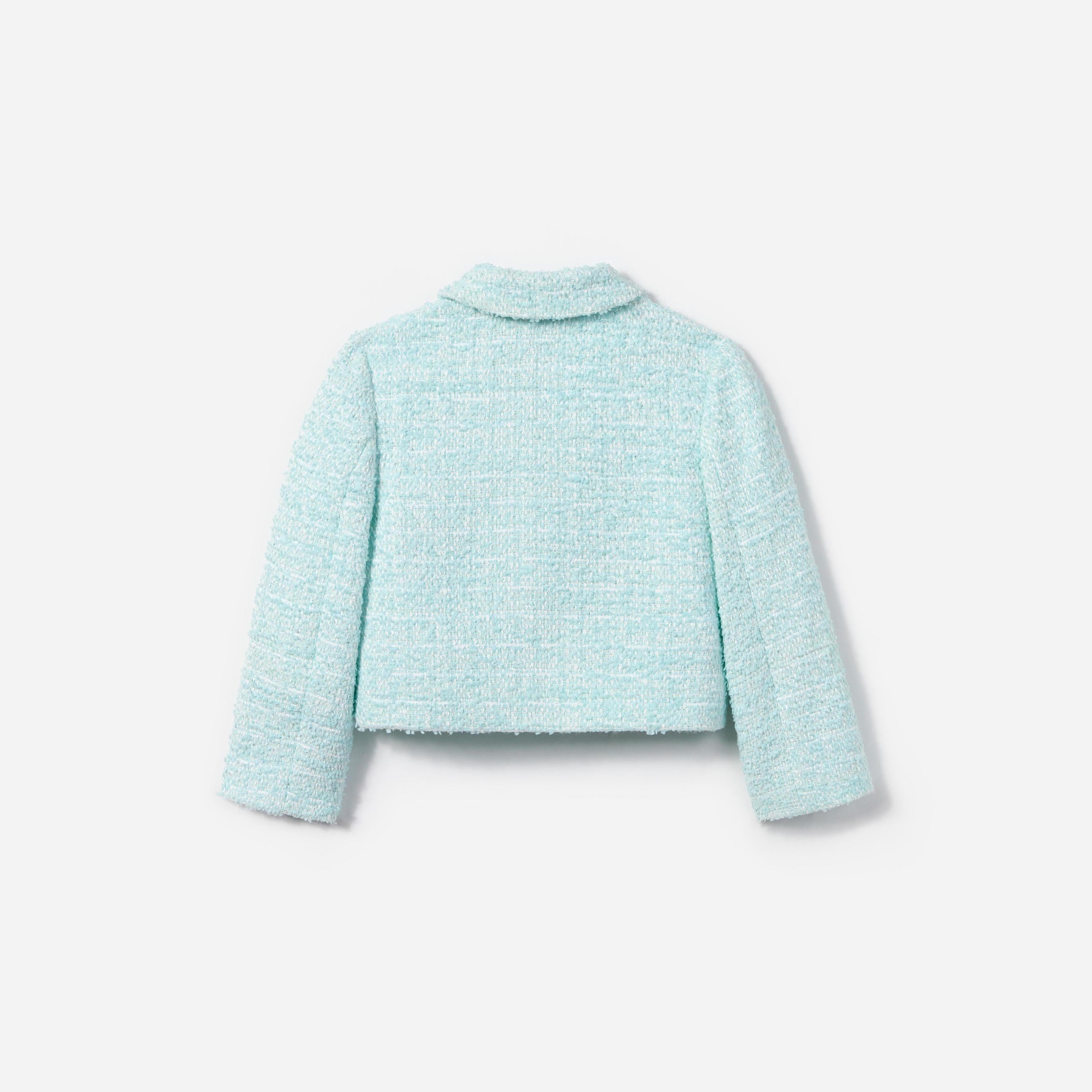 Blue Boucle Jacket