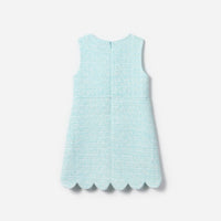 Mint Boucle Dress