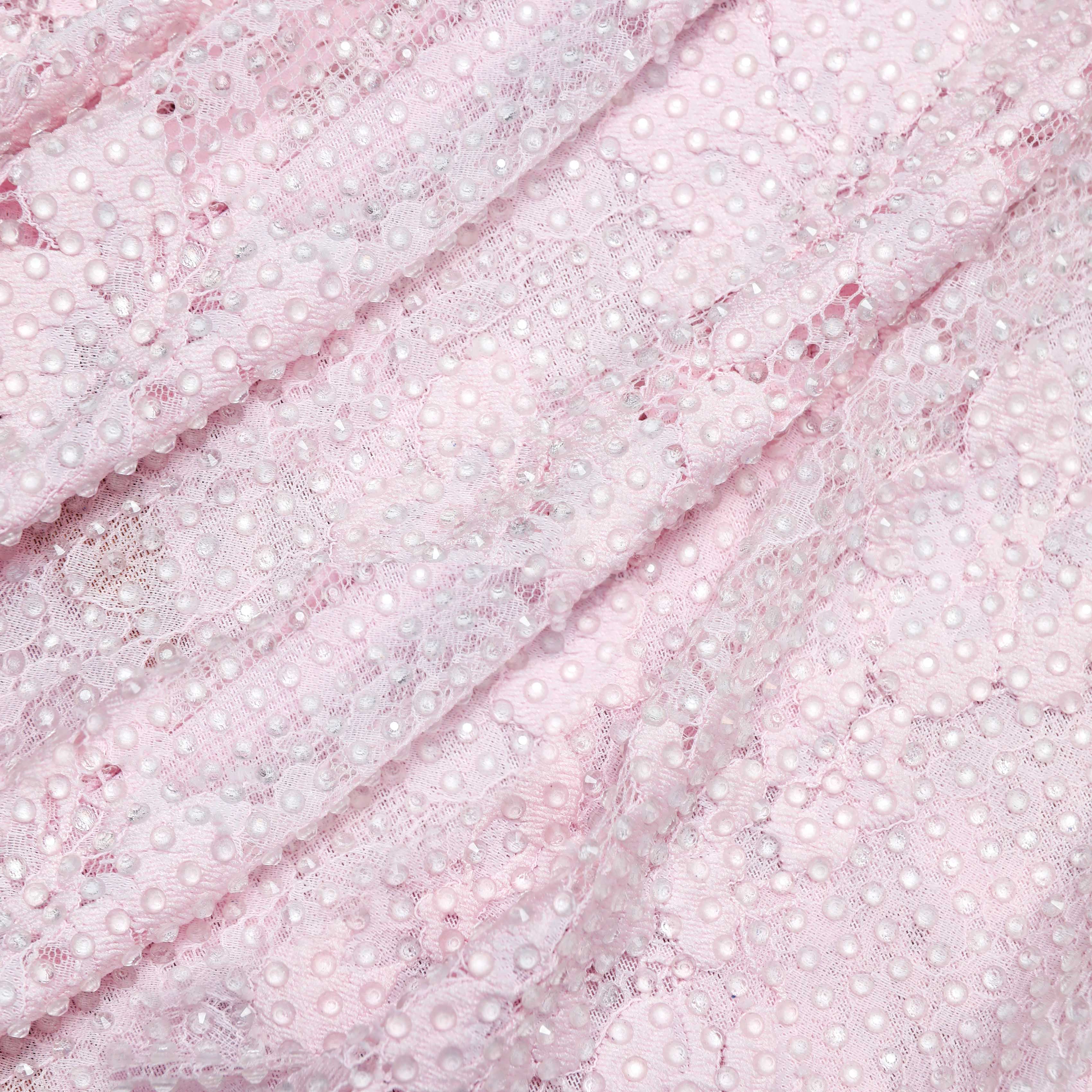 roughlow Drape Accent Tops（pink） 【公式通販】