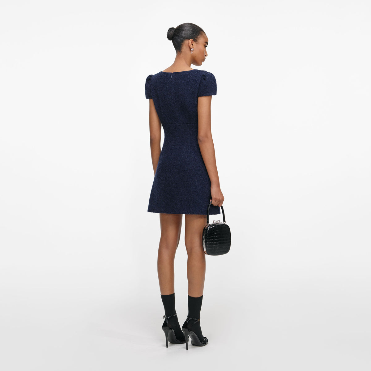 blue dress for baby girl Venomous Blue Velvet Mini Strappy Dress  BlackMilk Clothing