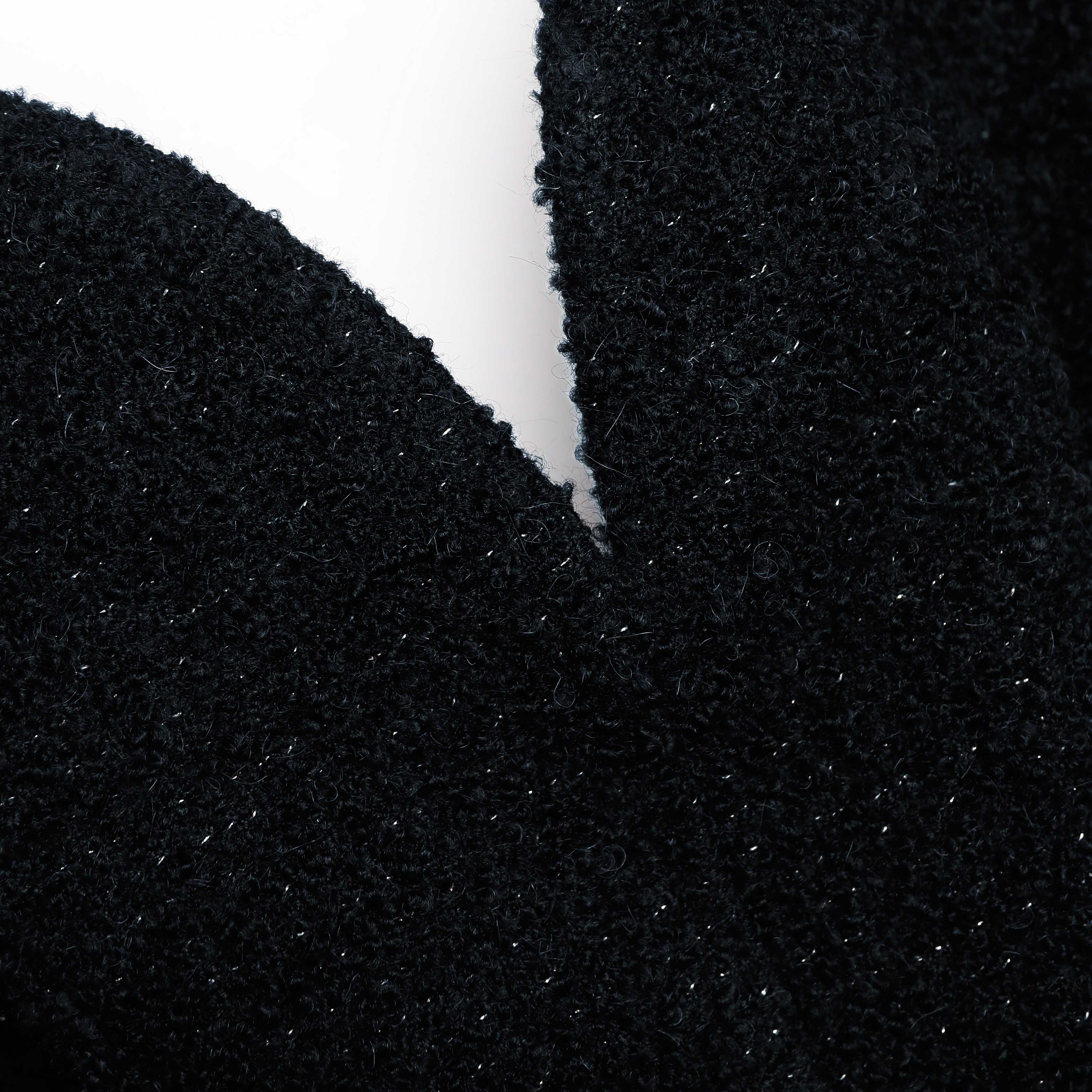 Black Boucle Mini Dress – self-portrait-US