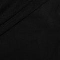 Black Draped Knit Top