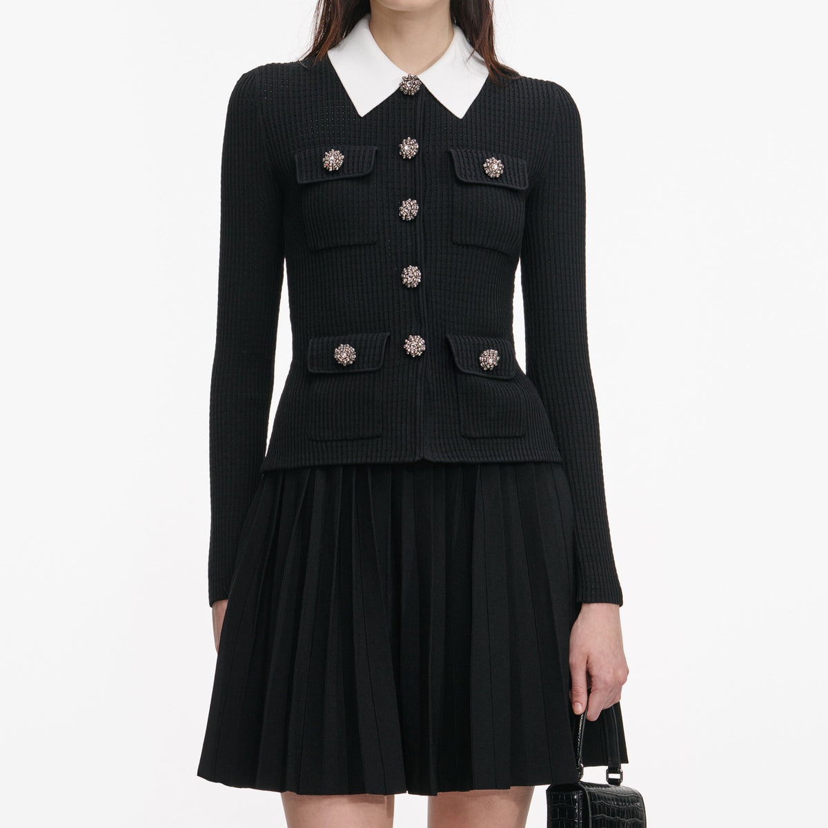 self portrait black mini dress Self-Portrait - knitted - Woman Size:40 in. Elegant A-Line Wedding Dresses & Bridal Gowns Nine West Asken Cowboy and 12% wool
