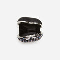 Multi Crystal Heart Clutch