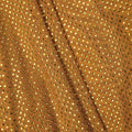 Gold Rhinestone Drape Maxi Dress
