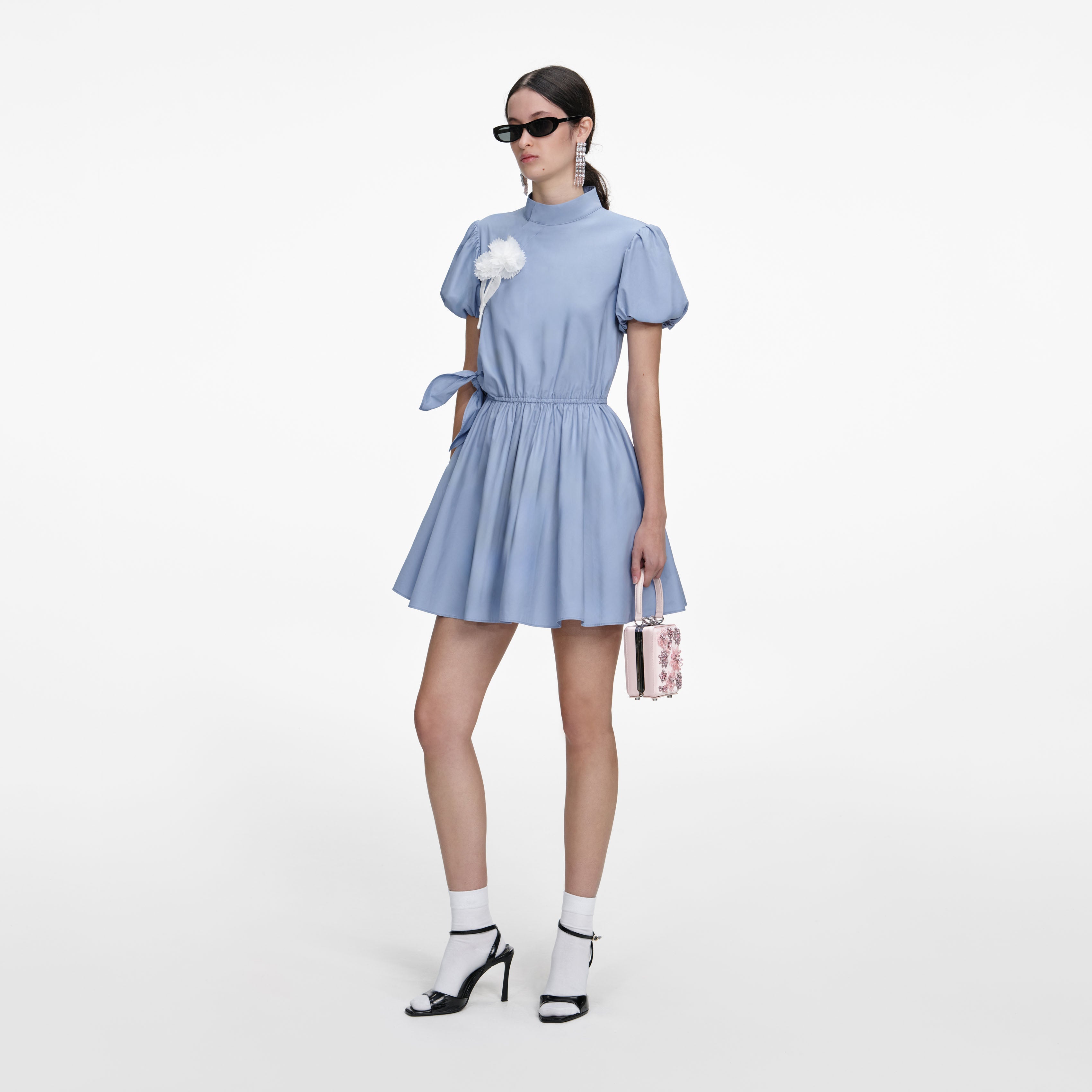 self-portrait 半袖ミニワンピース UK8 self-portrait 半袖ミニワンピース UK8 Self-Portrait Size 8