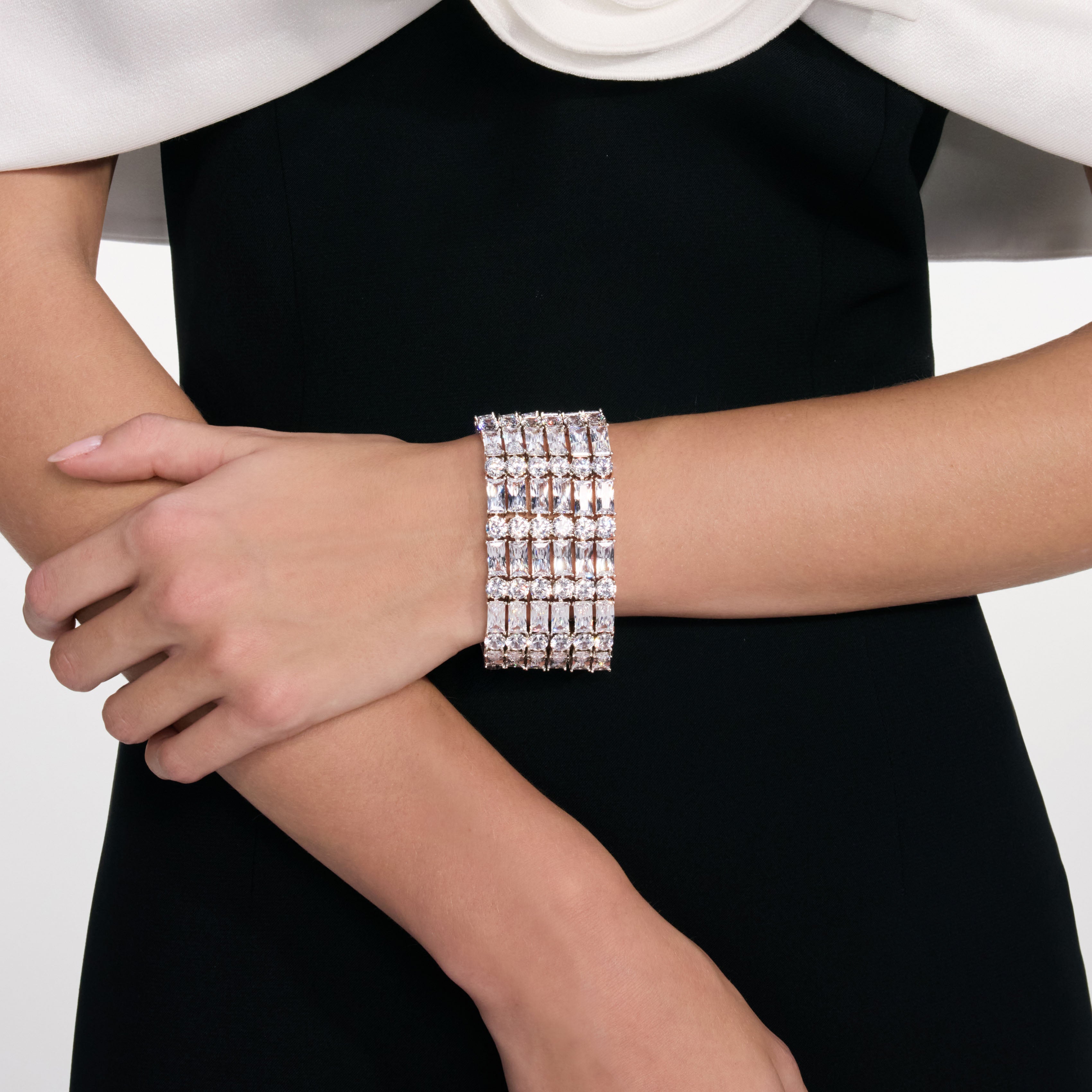 Silver Crystal Bracelet