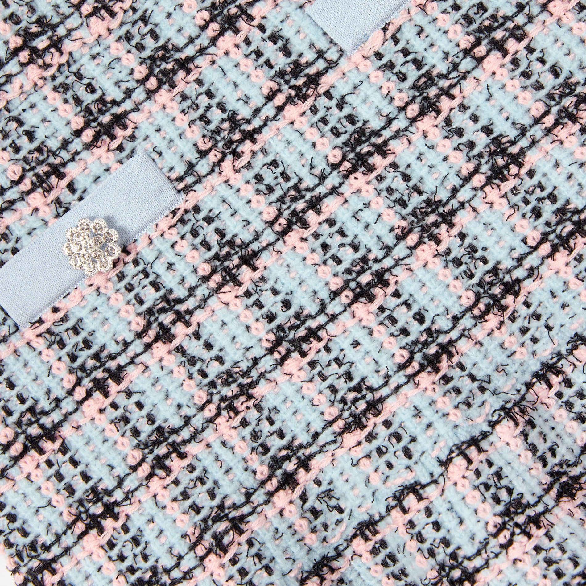 Textured Stripe Knit Skirt