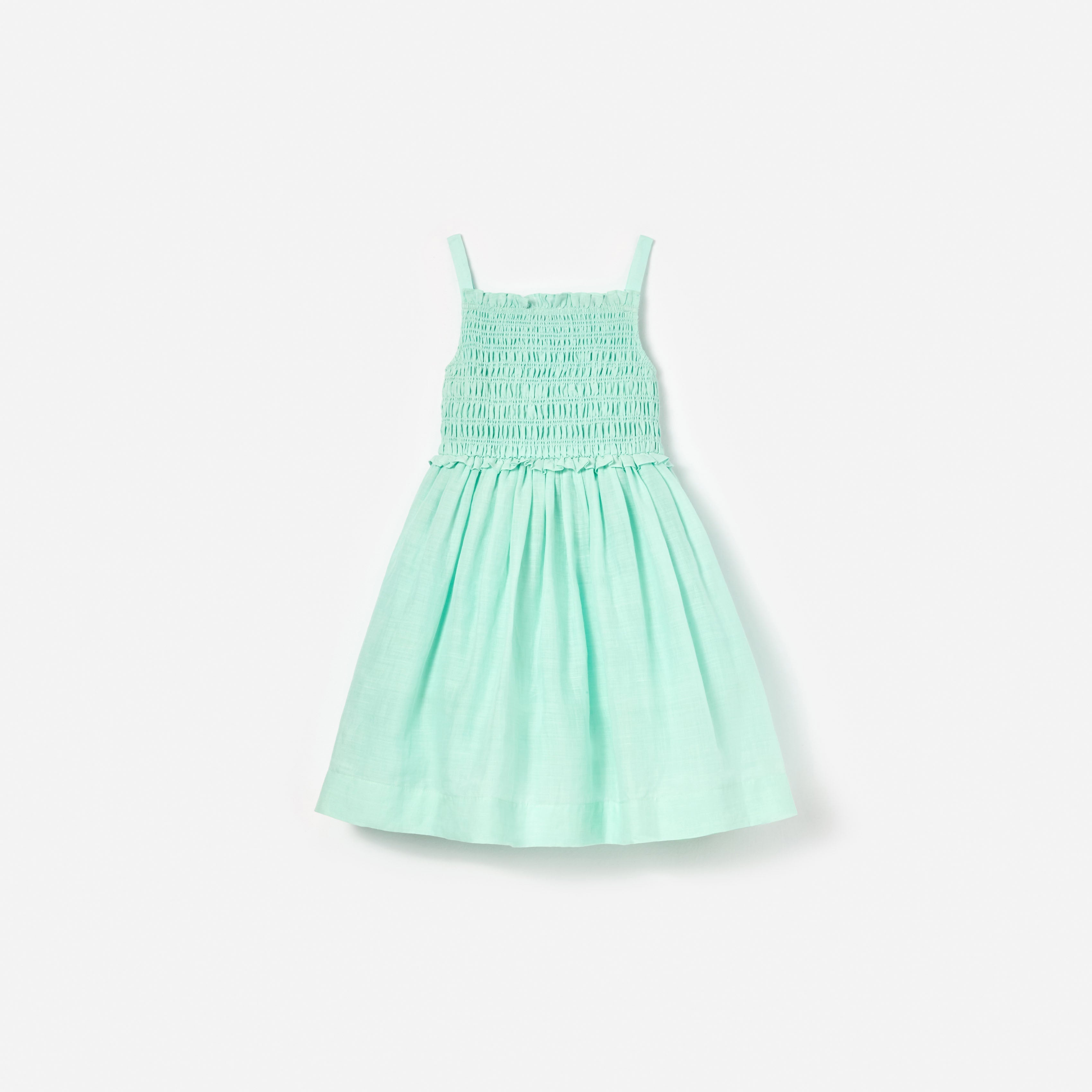 Mint Ramie Dress