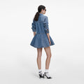 Denim Mini Shirt Dress