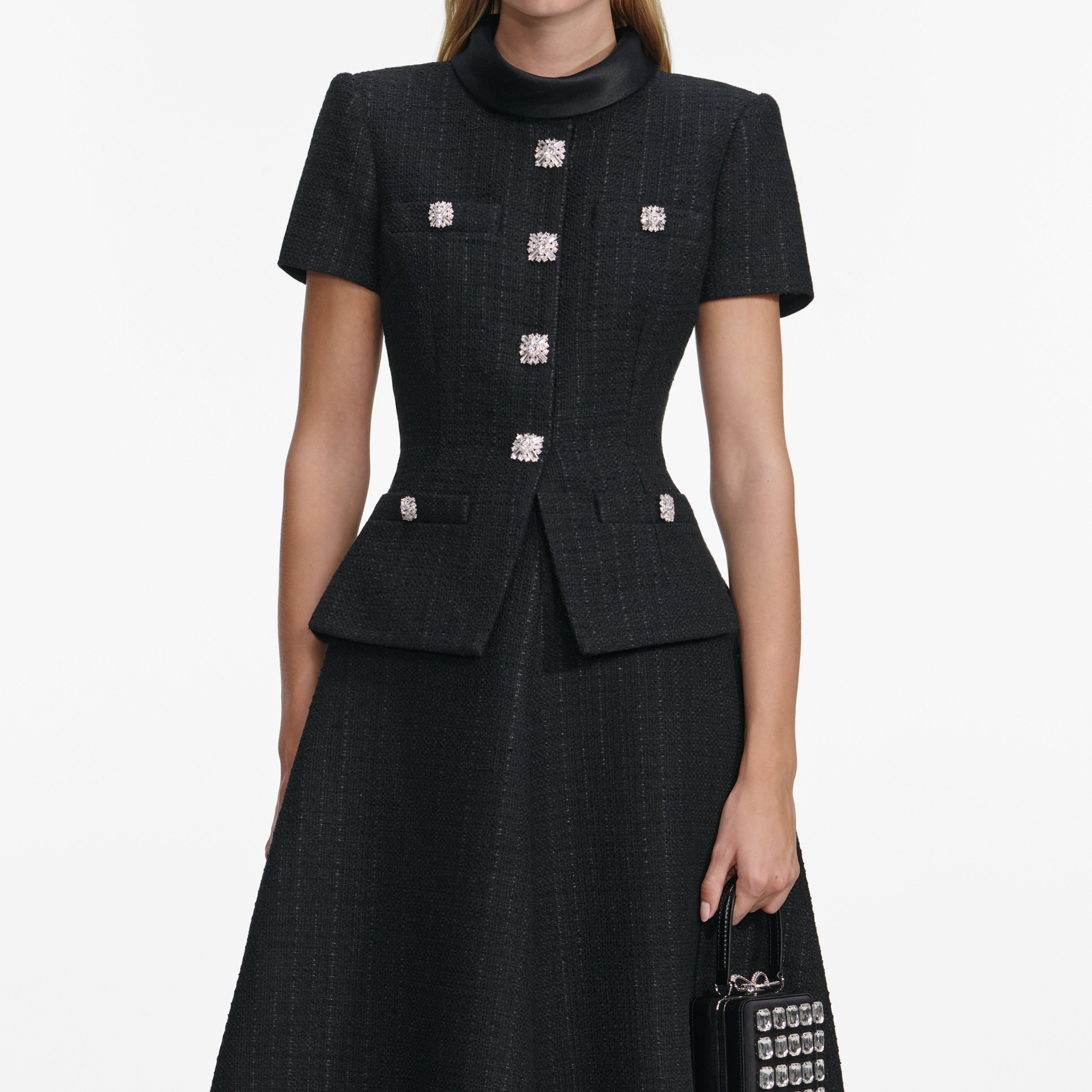 Boucle Dresses | Mini, Midi and Maxi Dresses – self-portrait-US