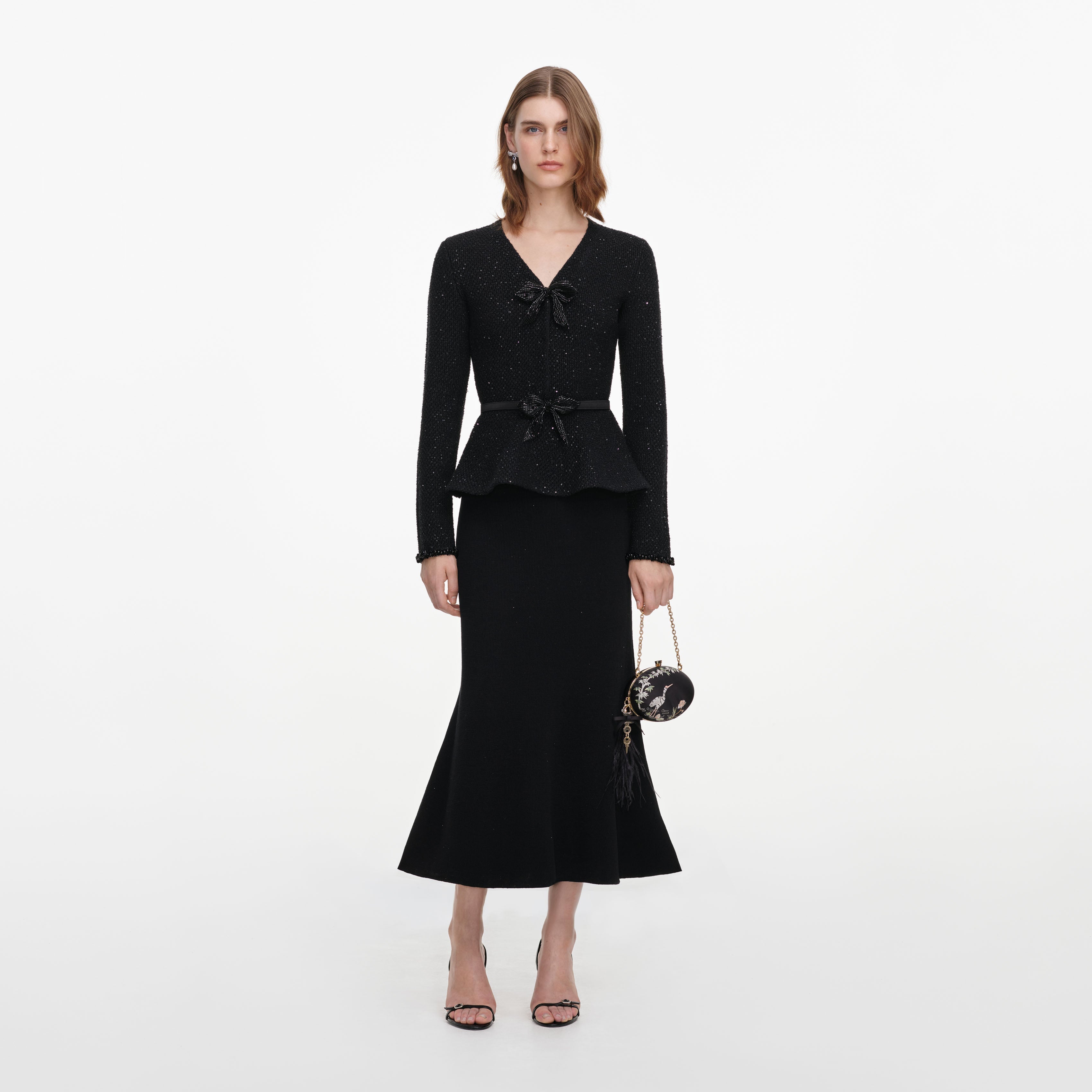 self-portrait ニット ミニワンピース Women's Knitwear, Knit Dresses, Tops, Bottoms – self-portrait-US