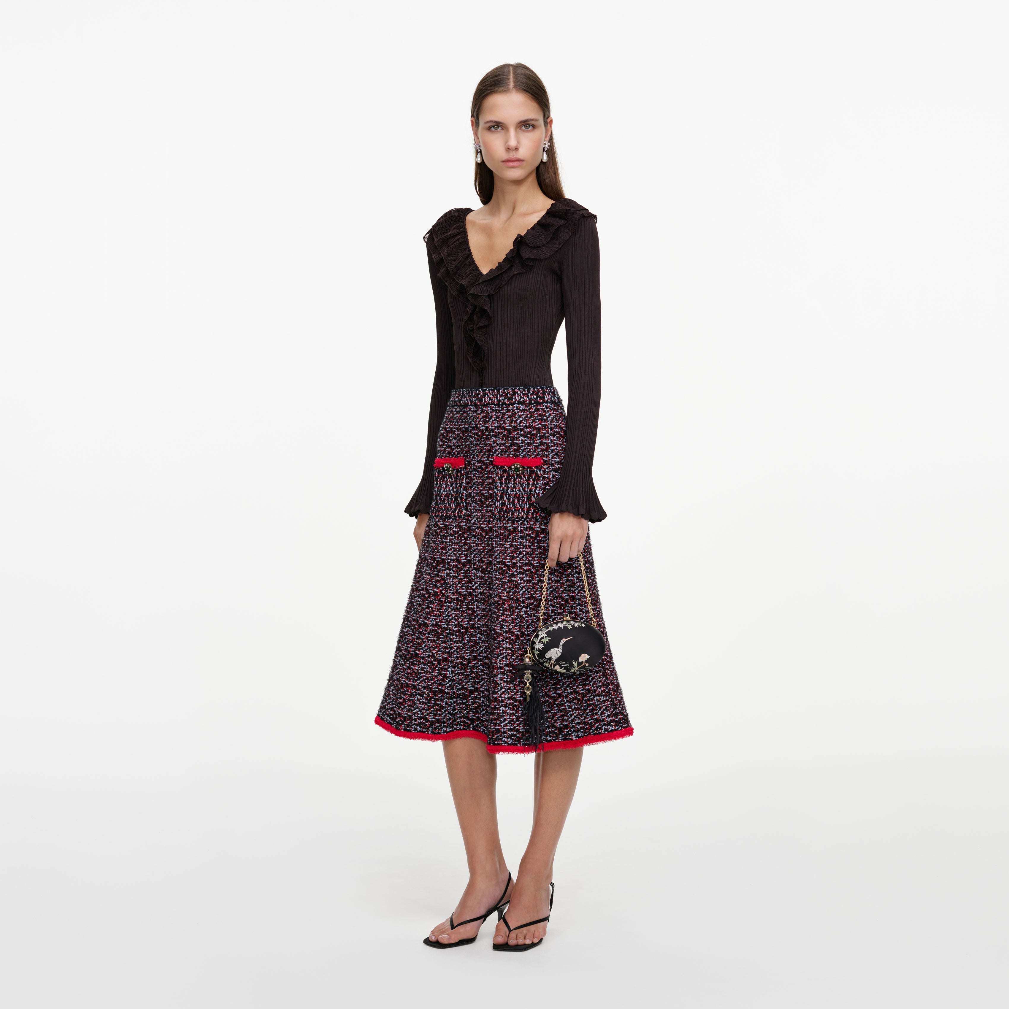 Women's Bottoms, Skirts, Trousers, Shorts – self-portrait-US