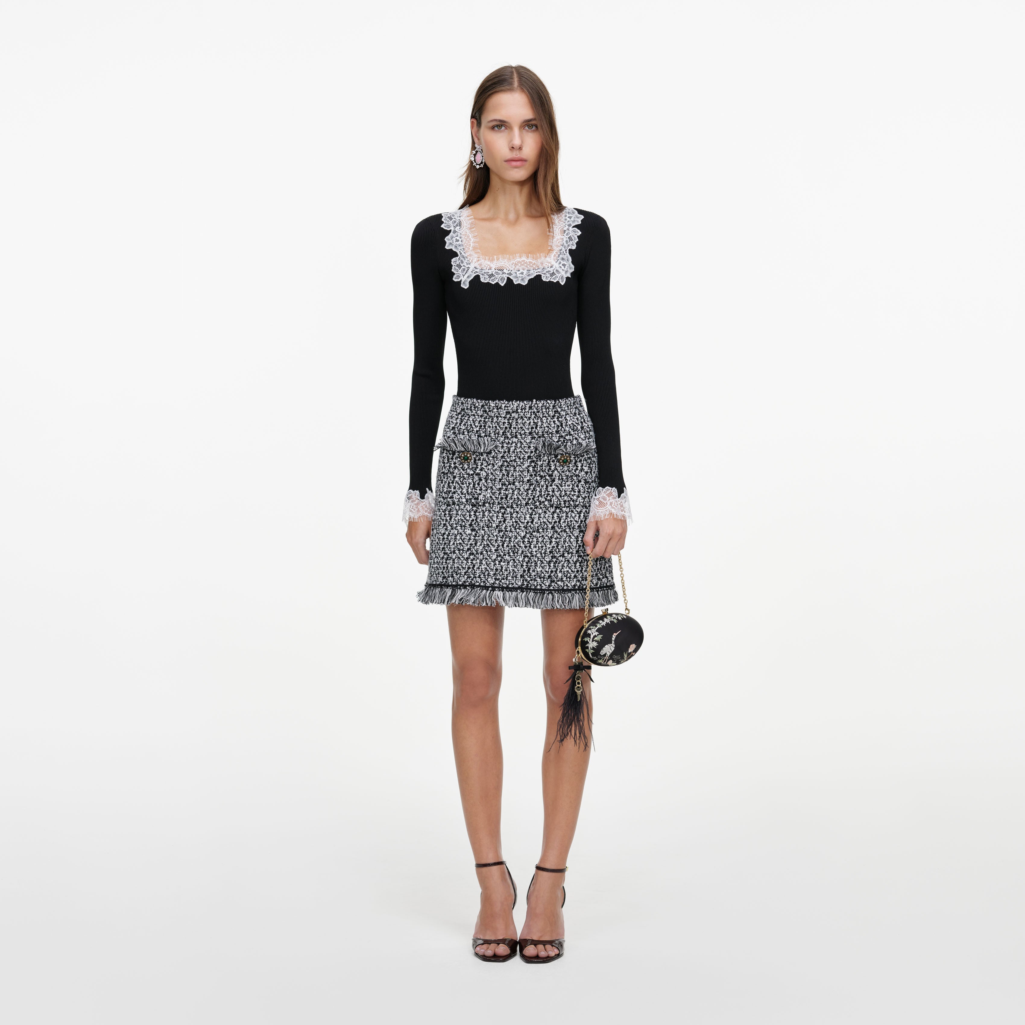 Women's Bottoms, Skirts, Trousers, Shorts – self-portrait-US