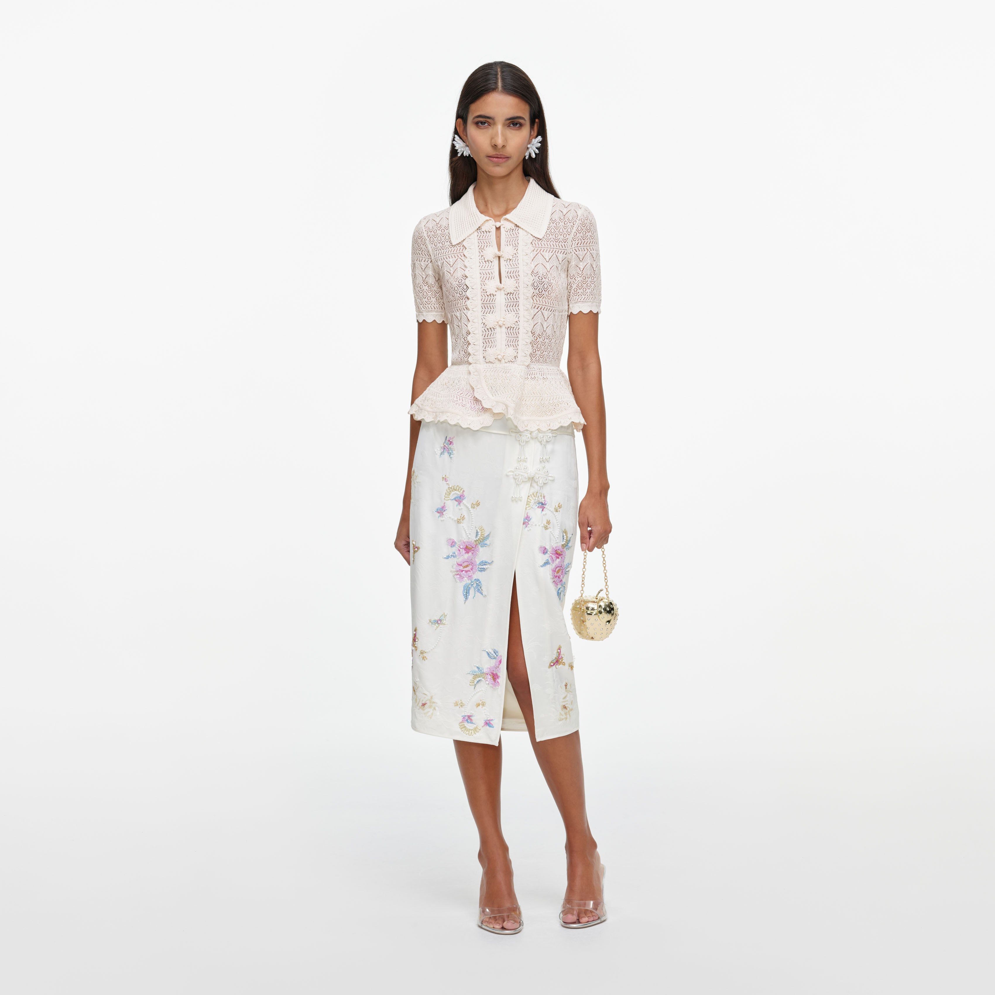 self-portrait ノースリーブ ツイード トップス Women's Designer Tops, Shirts & Blouses | Self-Portrait – self