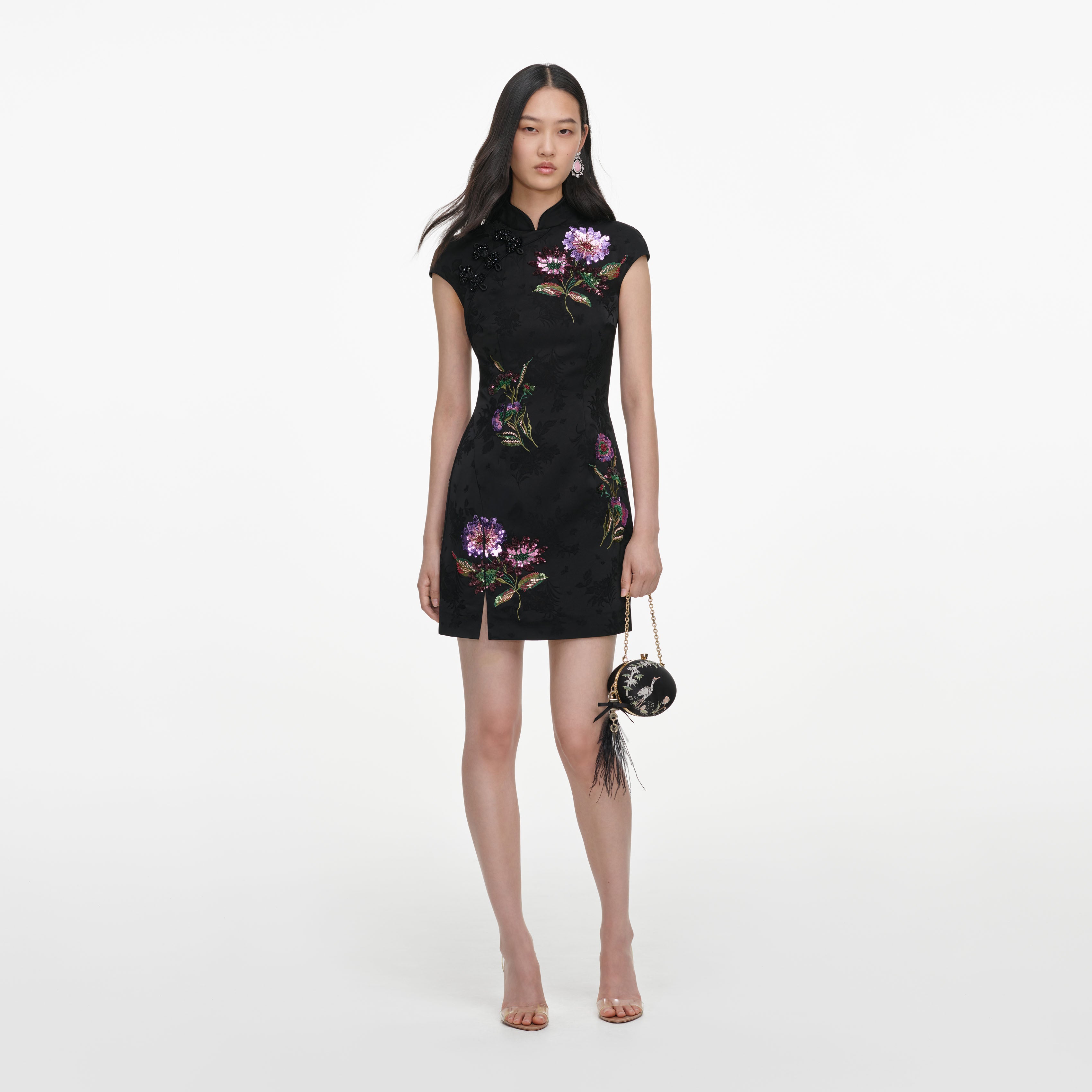 専用self-portrait ストライプ ミニワンピース UK8 Mini Dresses | Designer Lace, Sequin, Denim & Knit | Self-Portrait