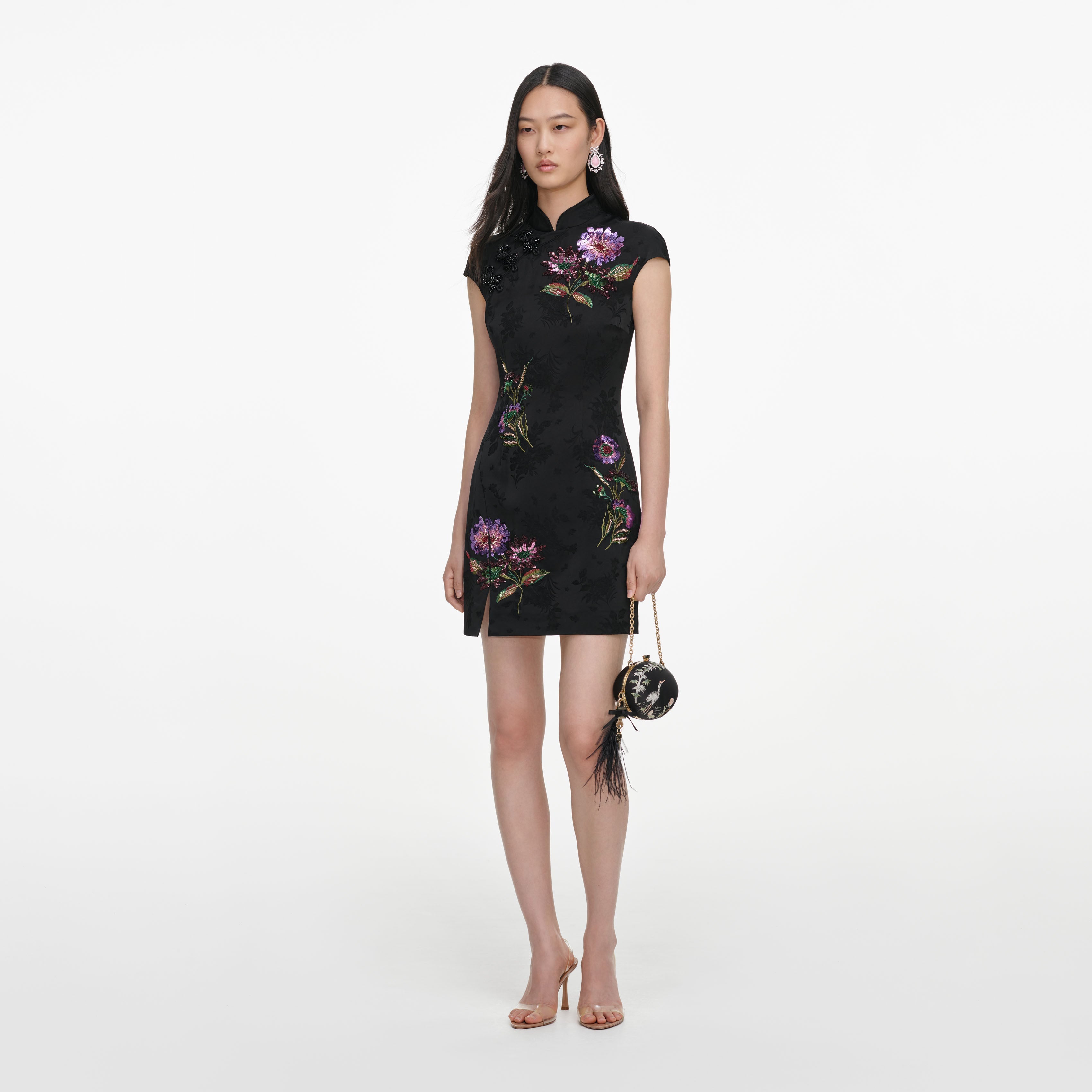 Mini Dresses | Designer Lace, Sequin, Denim & Knit | Self-Portrait