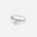 Silver Crystal Bow Bracelet