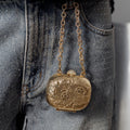 Gold Floral Engraved Airpod Case