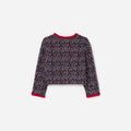 Multi Textured Knit Cardigan