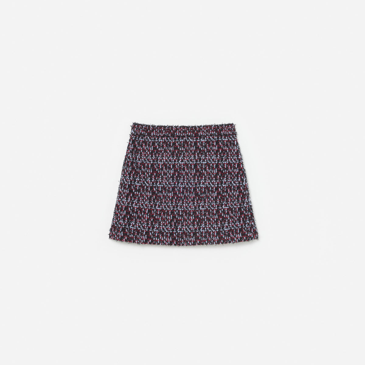 Multi Textured Knit Skirt