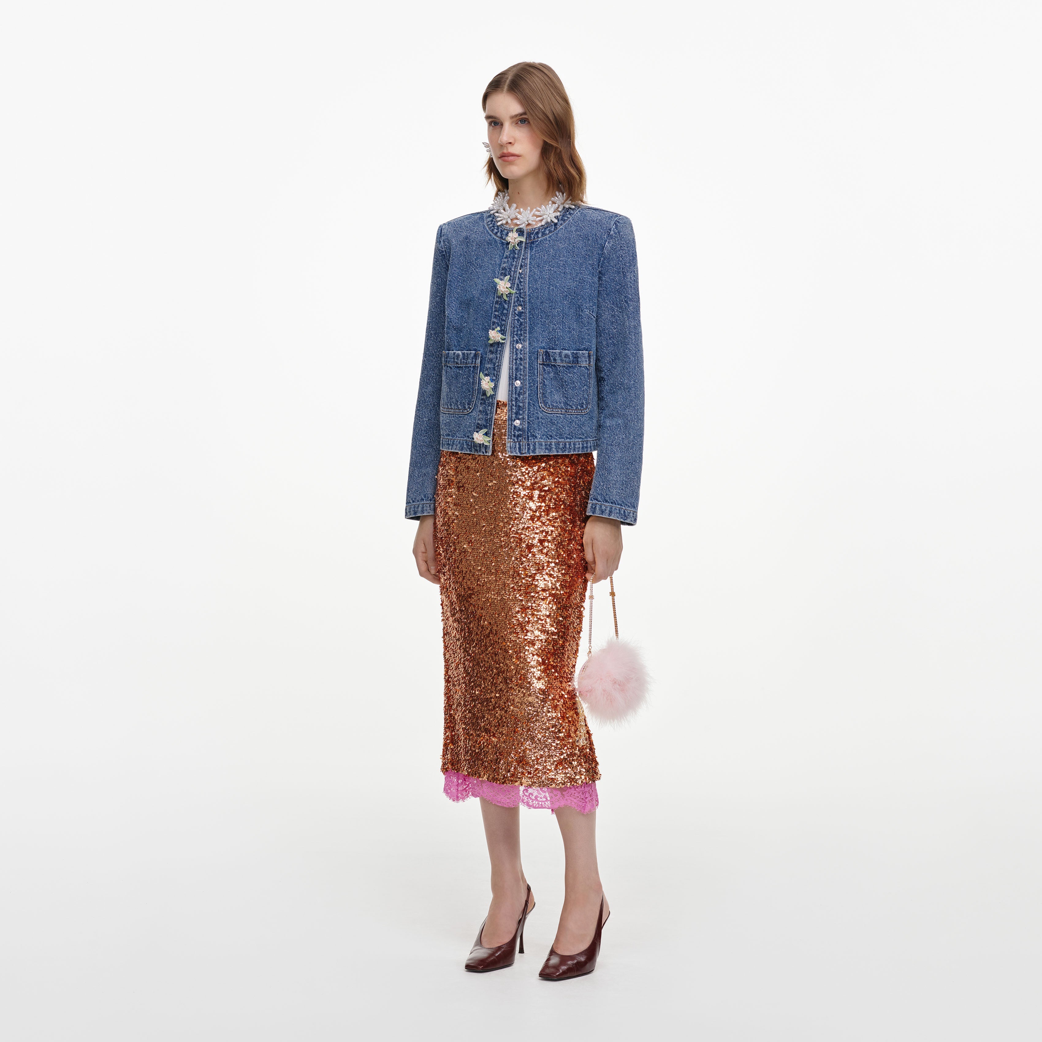 Women's Denim Jackets – self-portrait-US