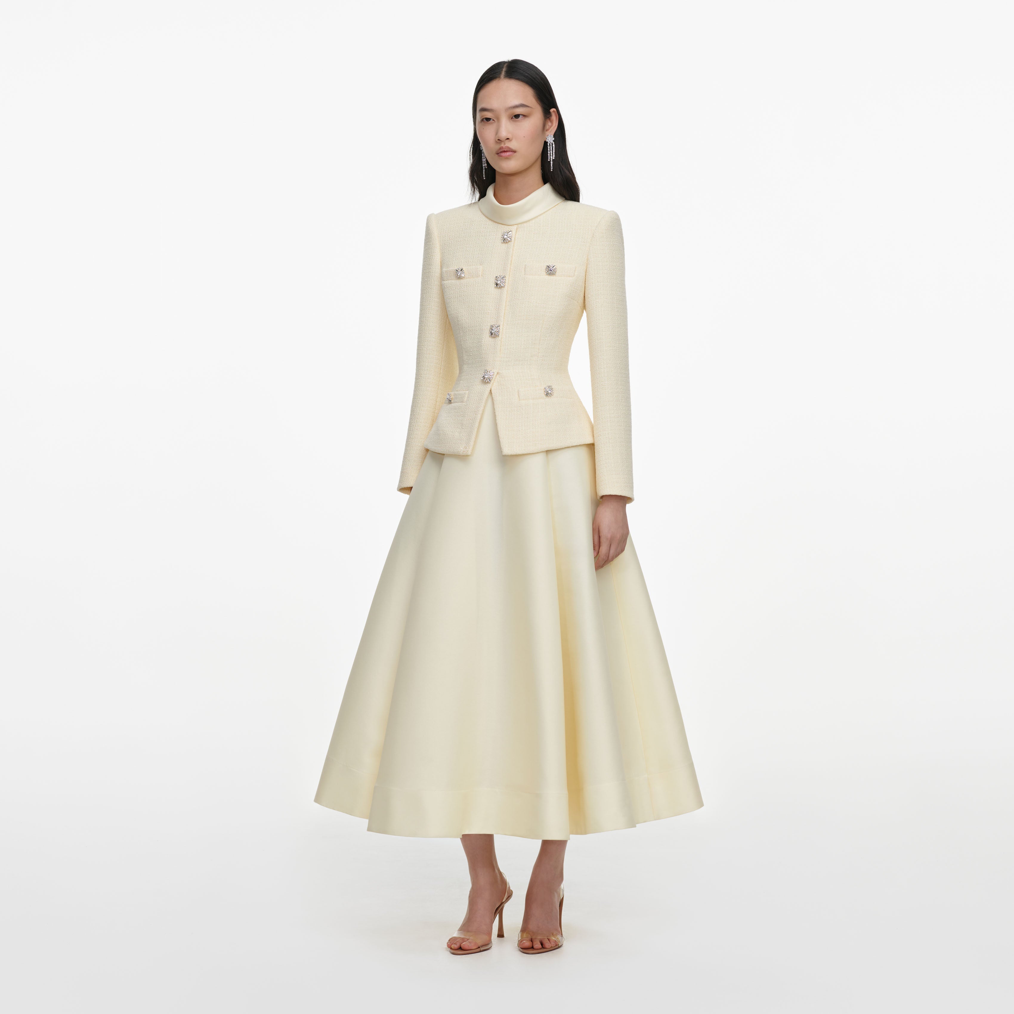 Boucle Dresses | Mini, Midi and Maxi Dresses – self-portrait-US