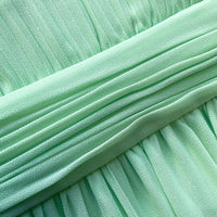 Spearmint Chiffon Midi Dress