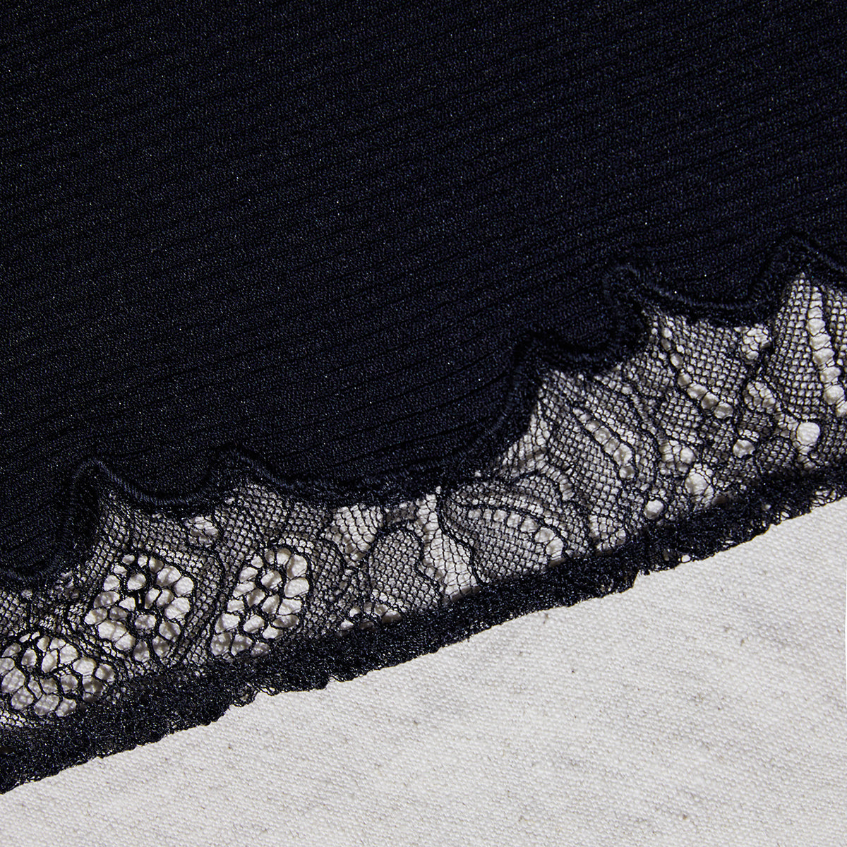 Black Viscose Knitted Midi Dress
