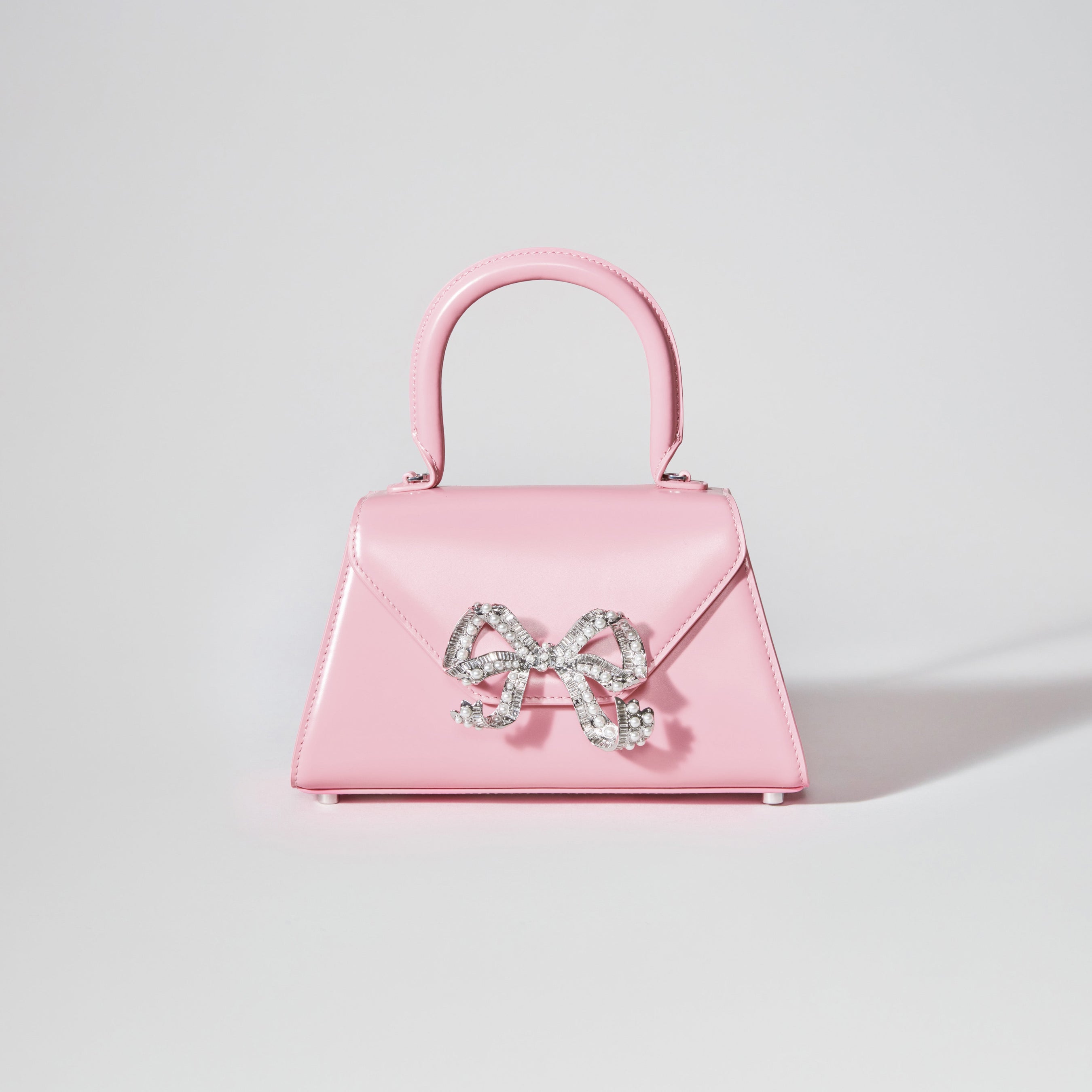 Pink Bow Envelope Mini Bag