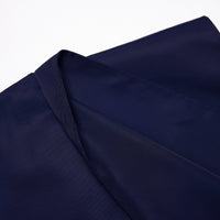 Navy Nylon Mini Skirt