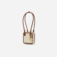 Canvas Square Shoulder Bag