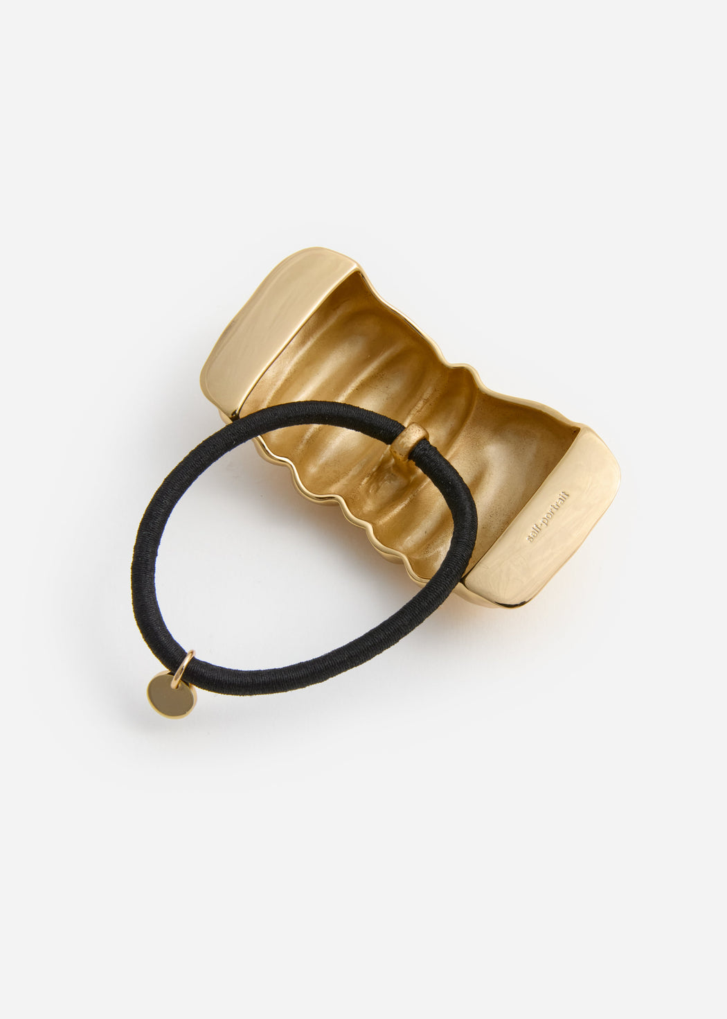 A photo of the Mottled Gold Hair Cuff