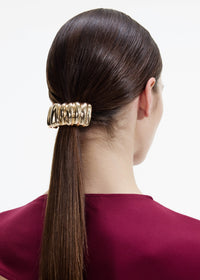 Mottled Gold Hair Cuff