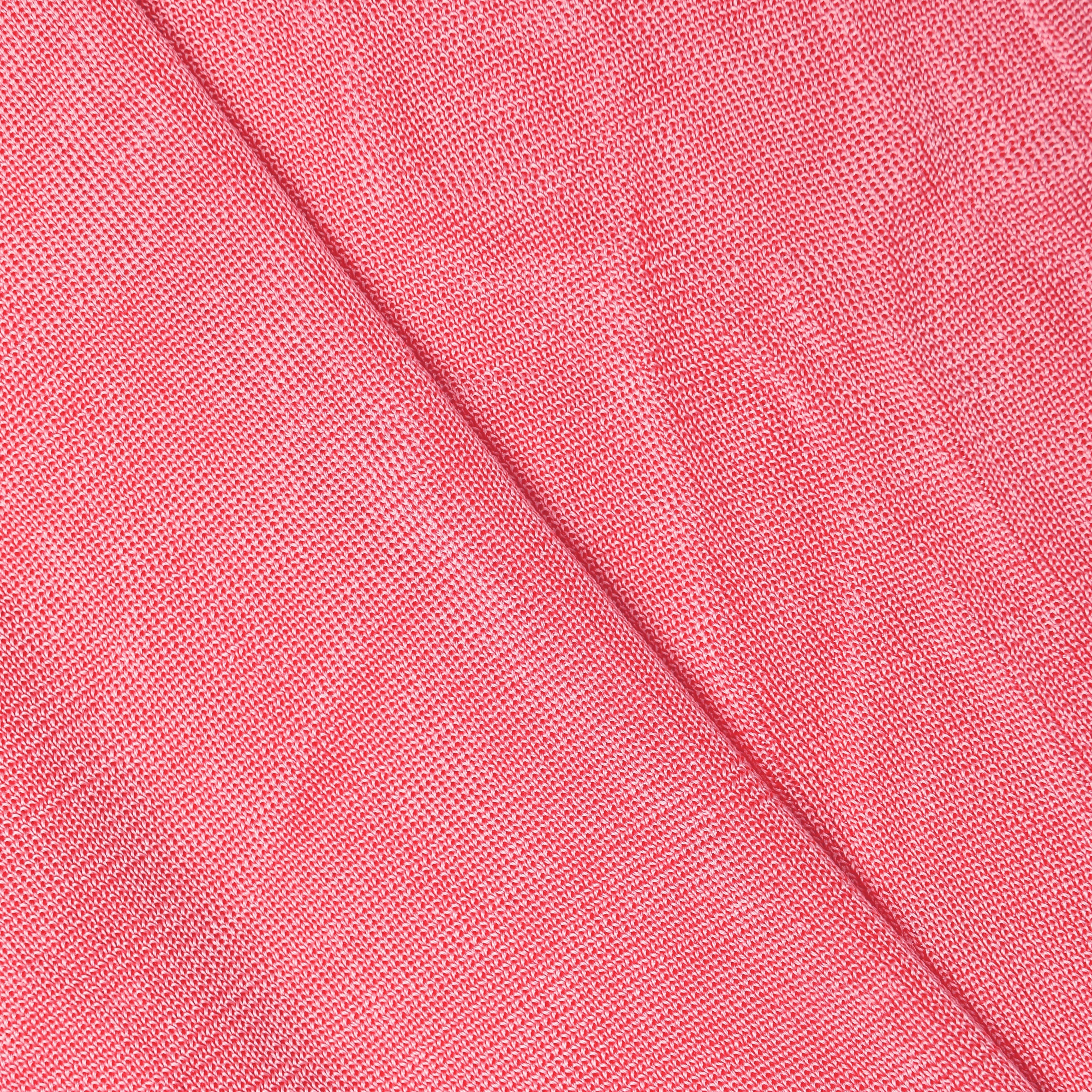 Pink Viscose Knit One Shoulder Maxi Dress