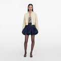 Cream Cotton Canvas Jacket