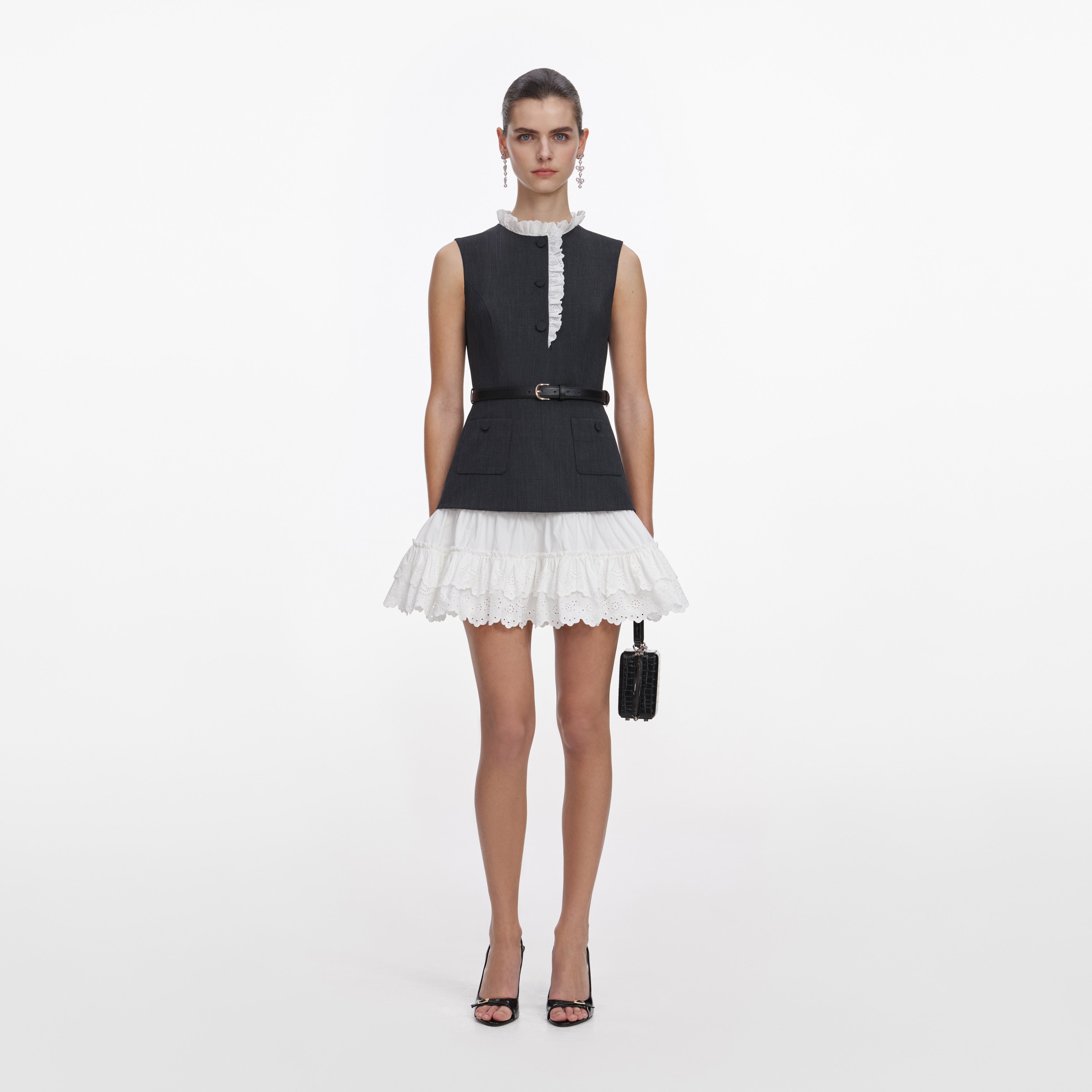 R*a様 Hesiod Frills Dress - THE TOE Size Hesiod Frills Dress – THE TOÉ