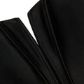 Black Taffeta Corset Top