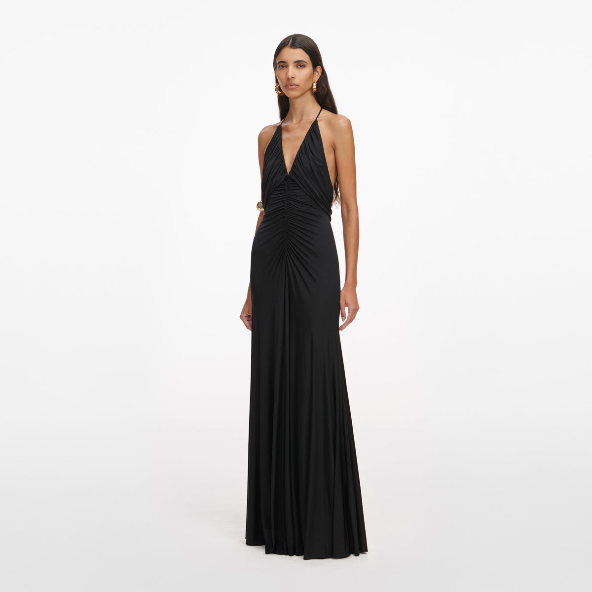 Self-Portrait Draped Dress