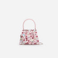 Pink Multi Crystal Mini Bag