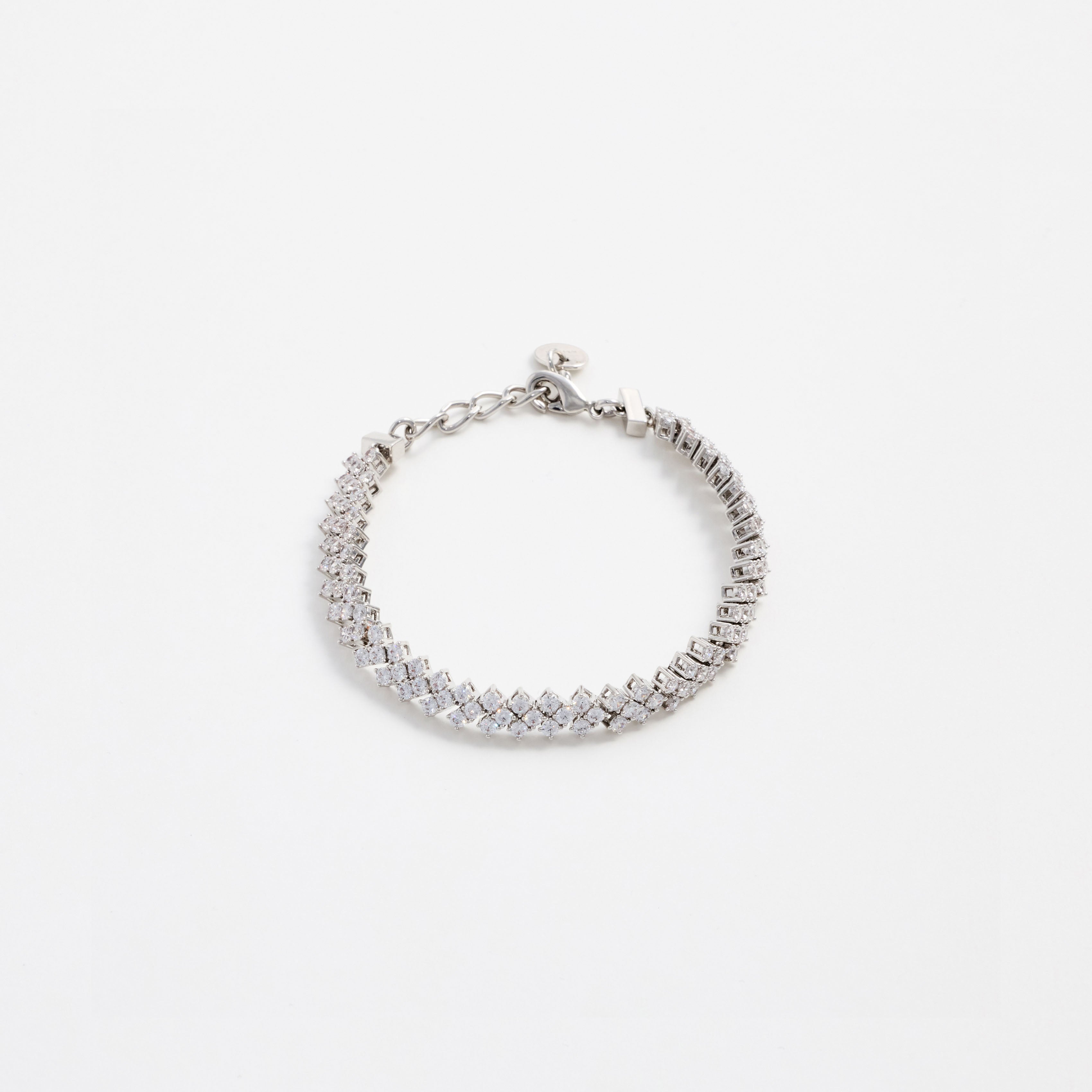 Silver Crystal Bracelet
