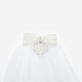 Embellished Bow Veil