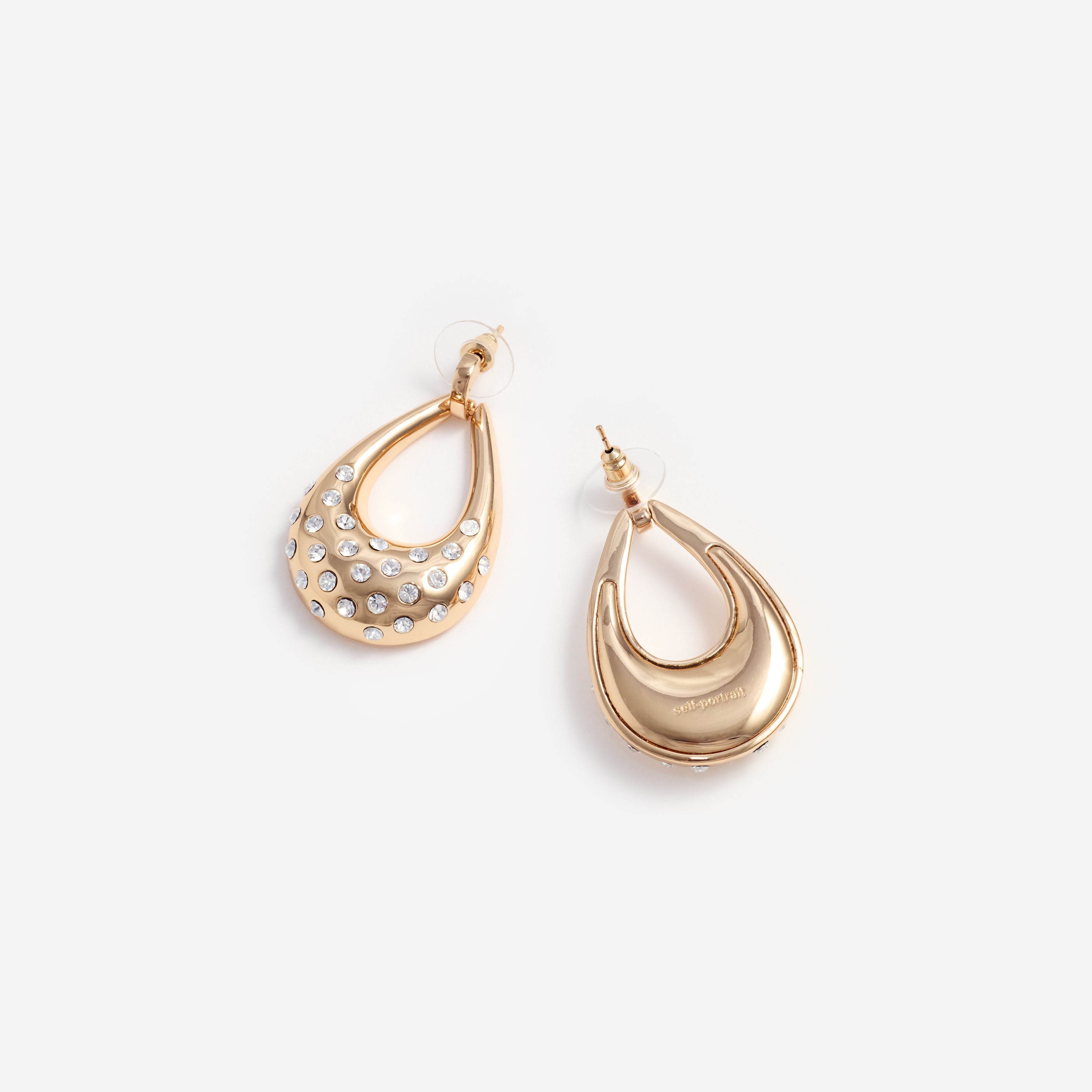 Gold Crystal Dome Knocker